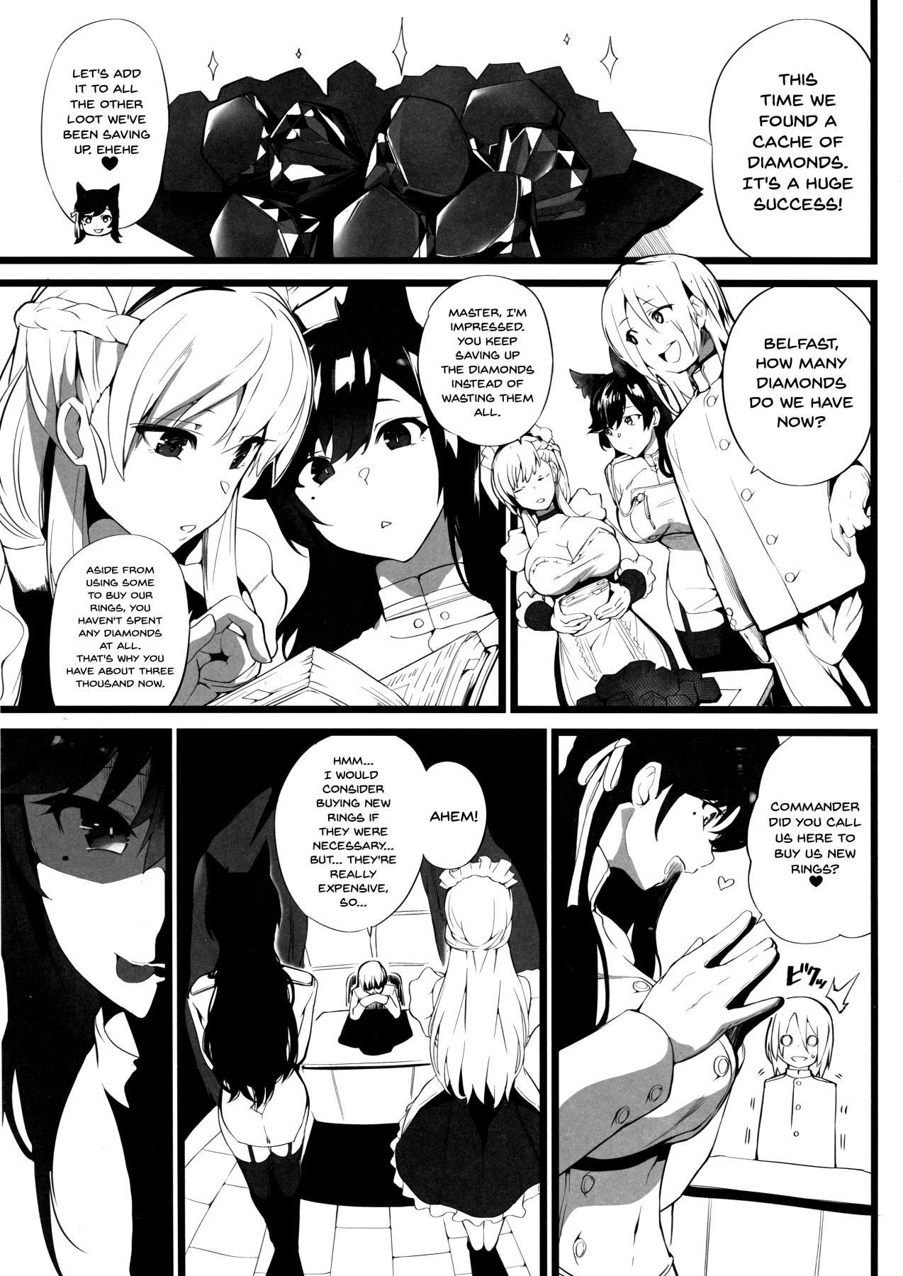 hentai manga The Last Way to Make Your F2P Commander Buy You a Ring 3